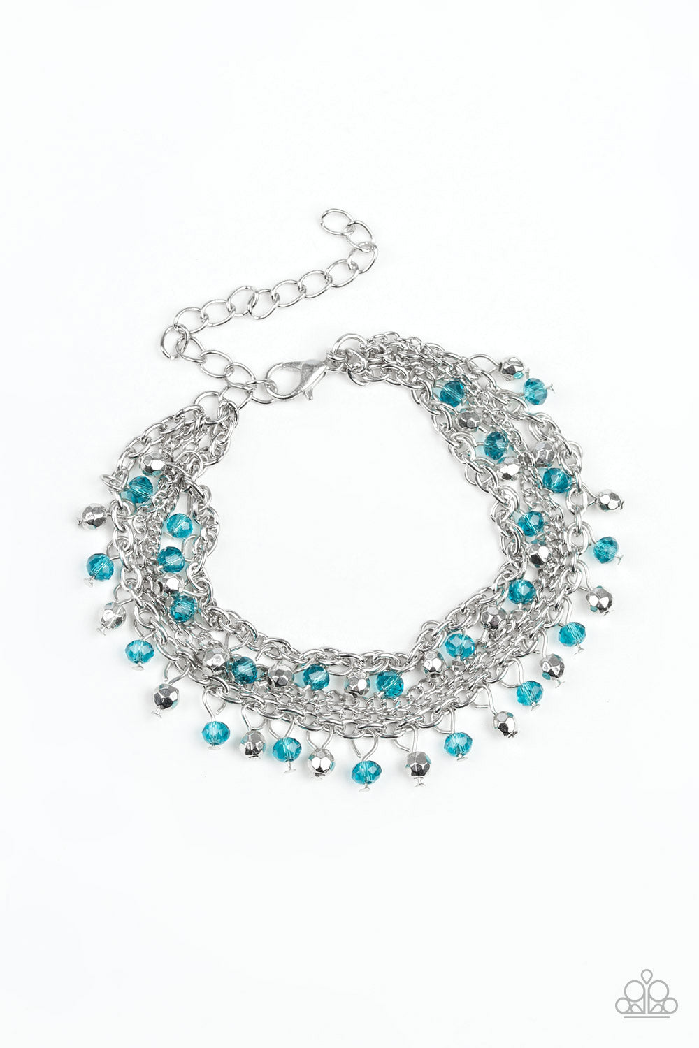 Cash Confidence - Blue Bracelet - Paparazzi Accessories
