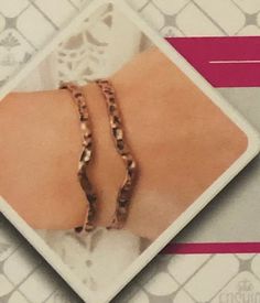 Rustic Ruler Copper Bracelet FF
