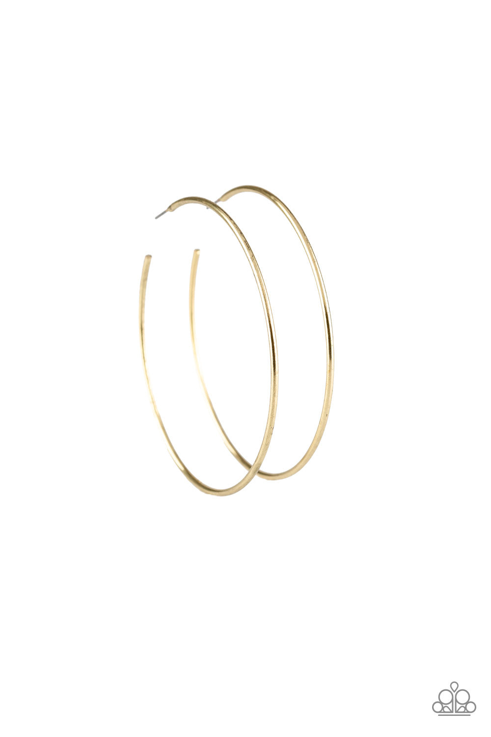 Meet Your Maker! - Brass Hoop Earrings