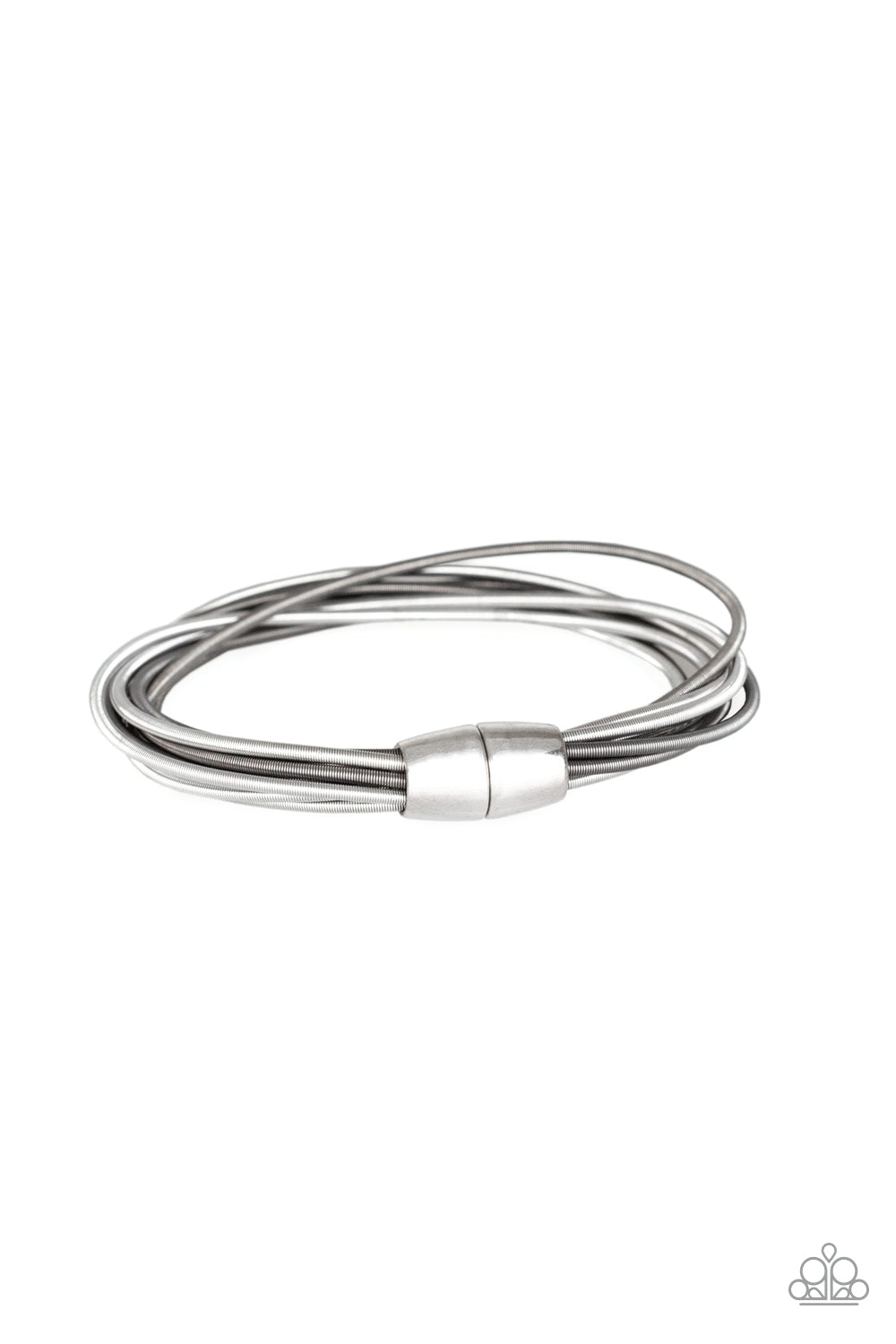 Mainstream Maverick Bracelet  - Silver -  Magnetic