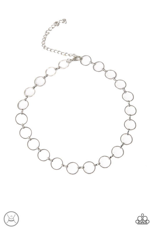 Metro Spunk - Silver Necklace - Paparazzi Accessories
