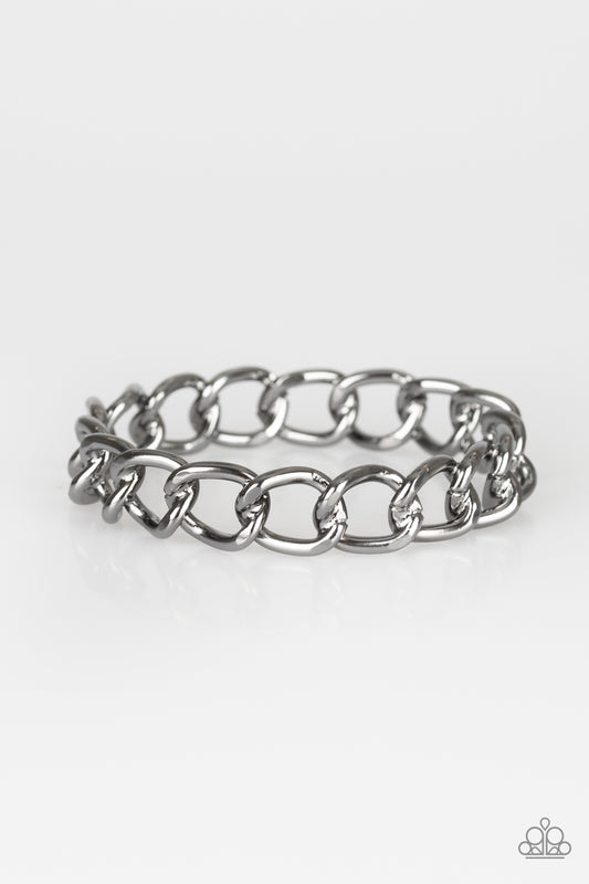 CHAINge of Scene - Gunmetal (Black) Bracelet