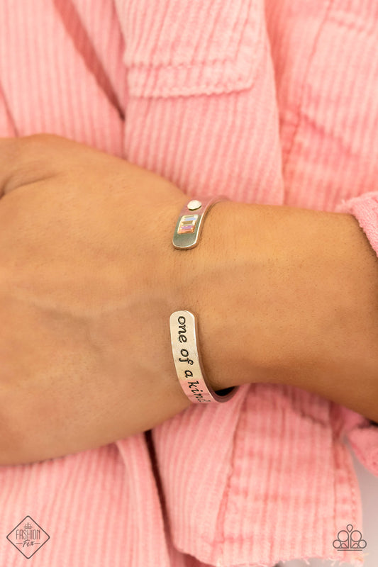 One of a Kind Find Silver Bracelet FF