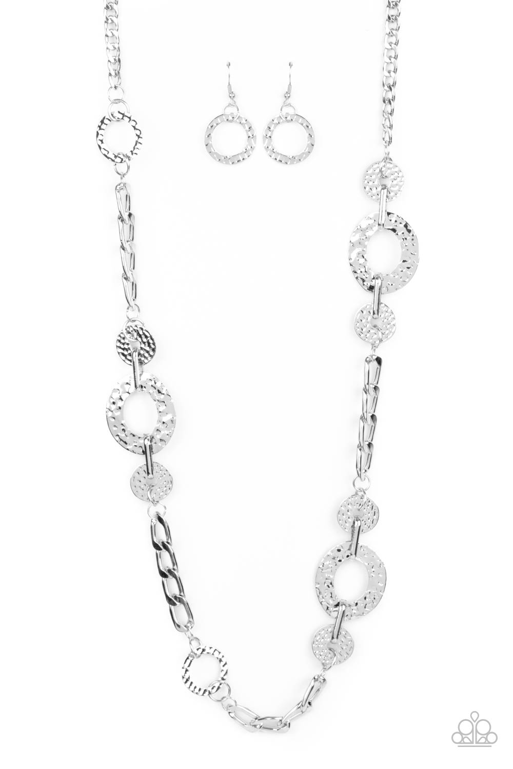 Mechanically Metro - Silver Necklace