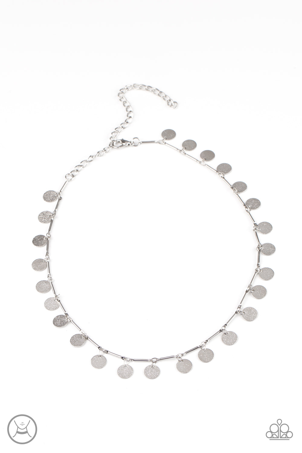 Musically Minimalist - Silver Choker Necklace