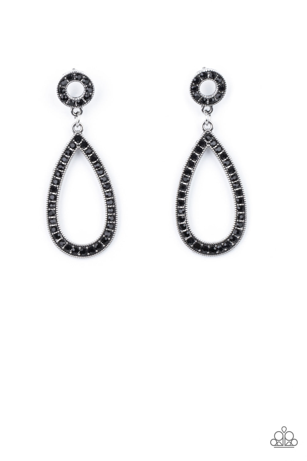 Regal Revival - Black Earrings
