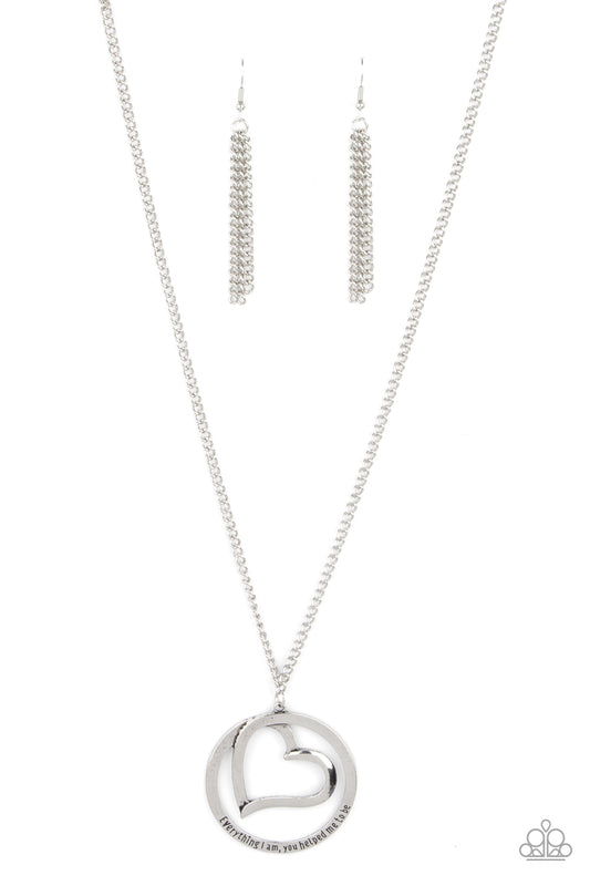 Positively Perfect - Silver Necklace