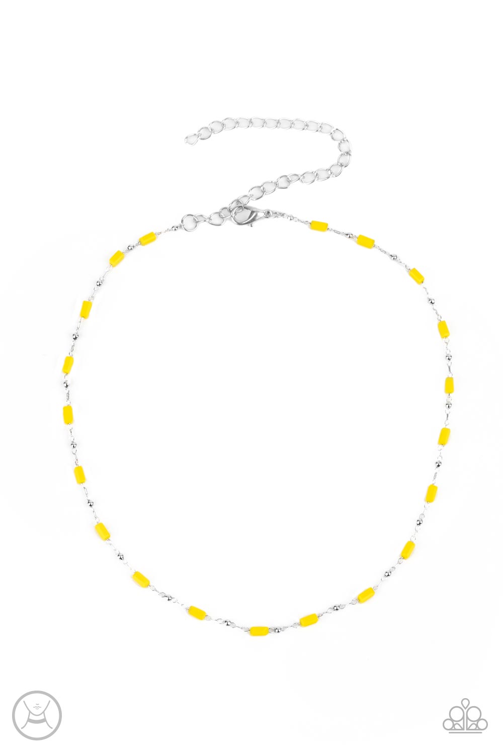 Urban Expo - Yellow Choker Necklace