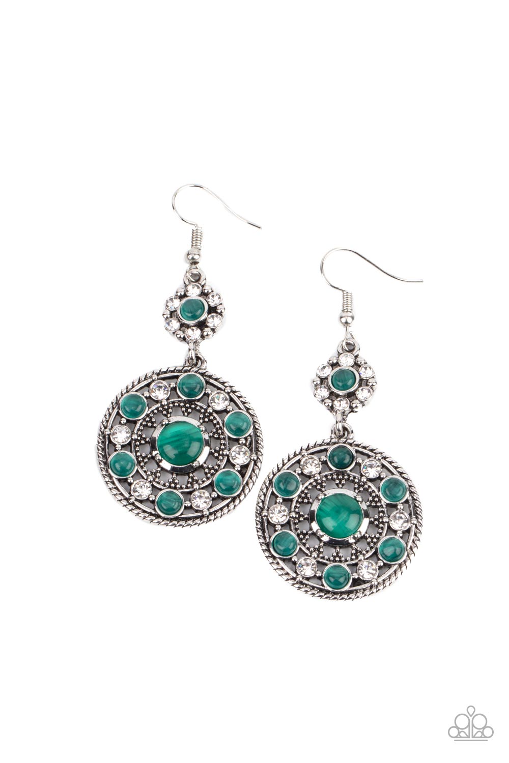 Party at My PALACE Earrings - Green