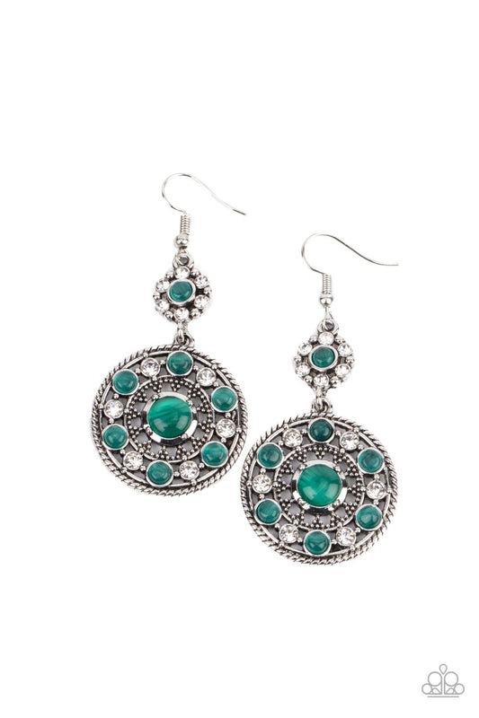 Party at My PALACE Earrings - Green