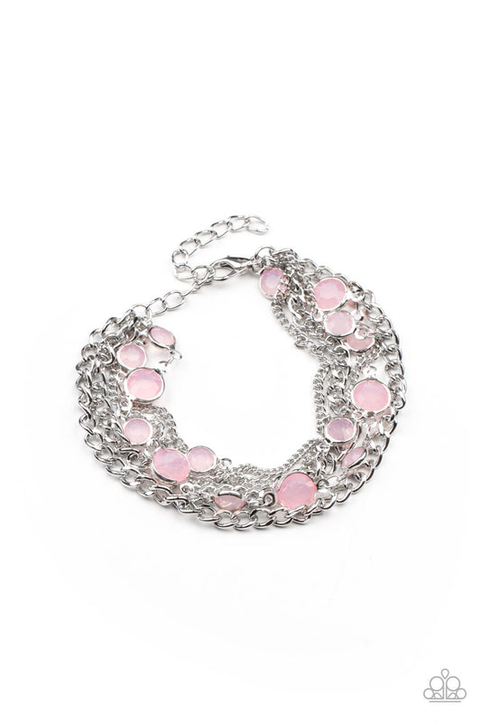 Glossy Goddess Bracelet - Pink