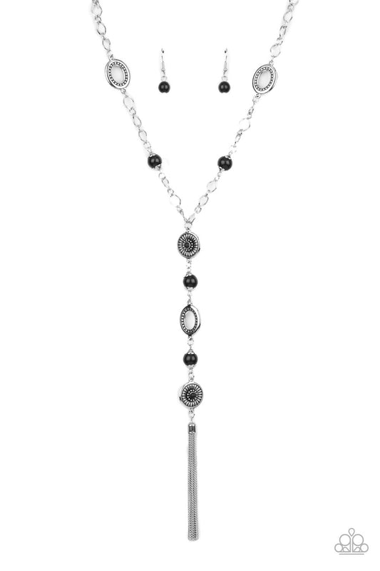 The Natural Order - Silver w/Black Necklace