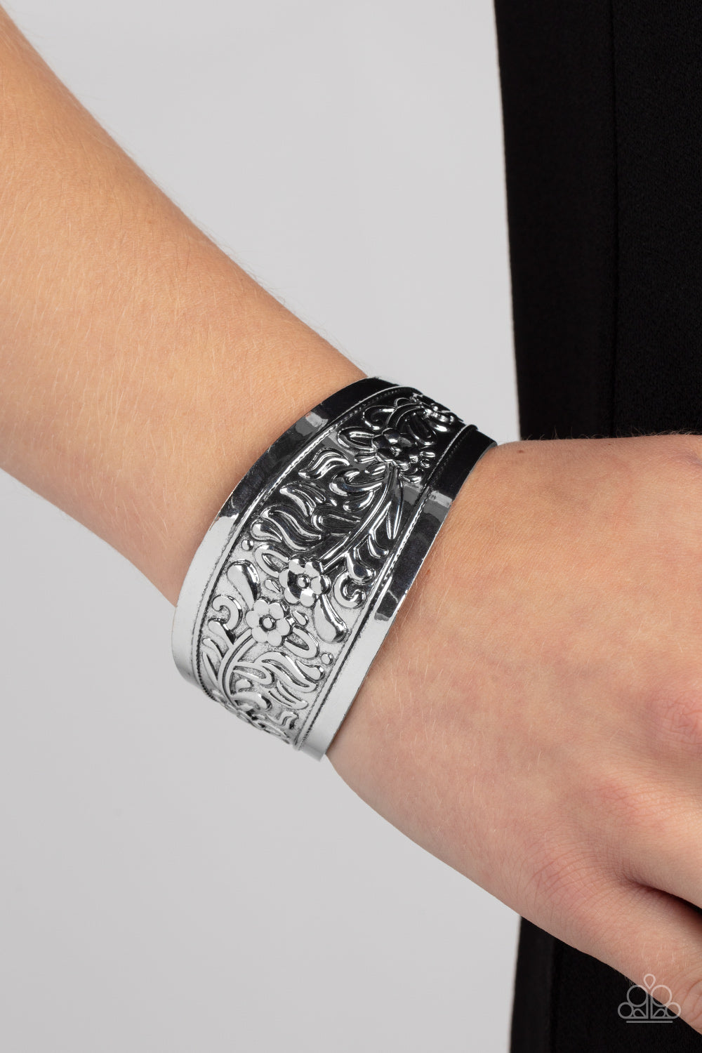 Purely Prairie Bracelet - Silver Cuff Bracelet