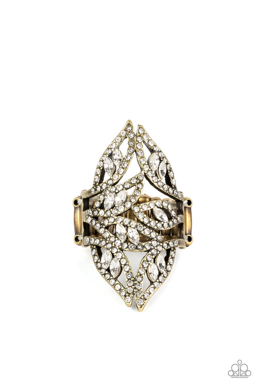 Fiery Foliage - Brass Ring