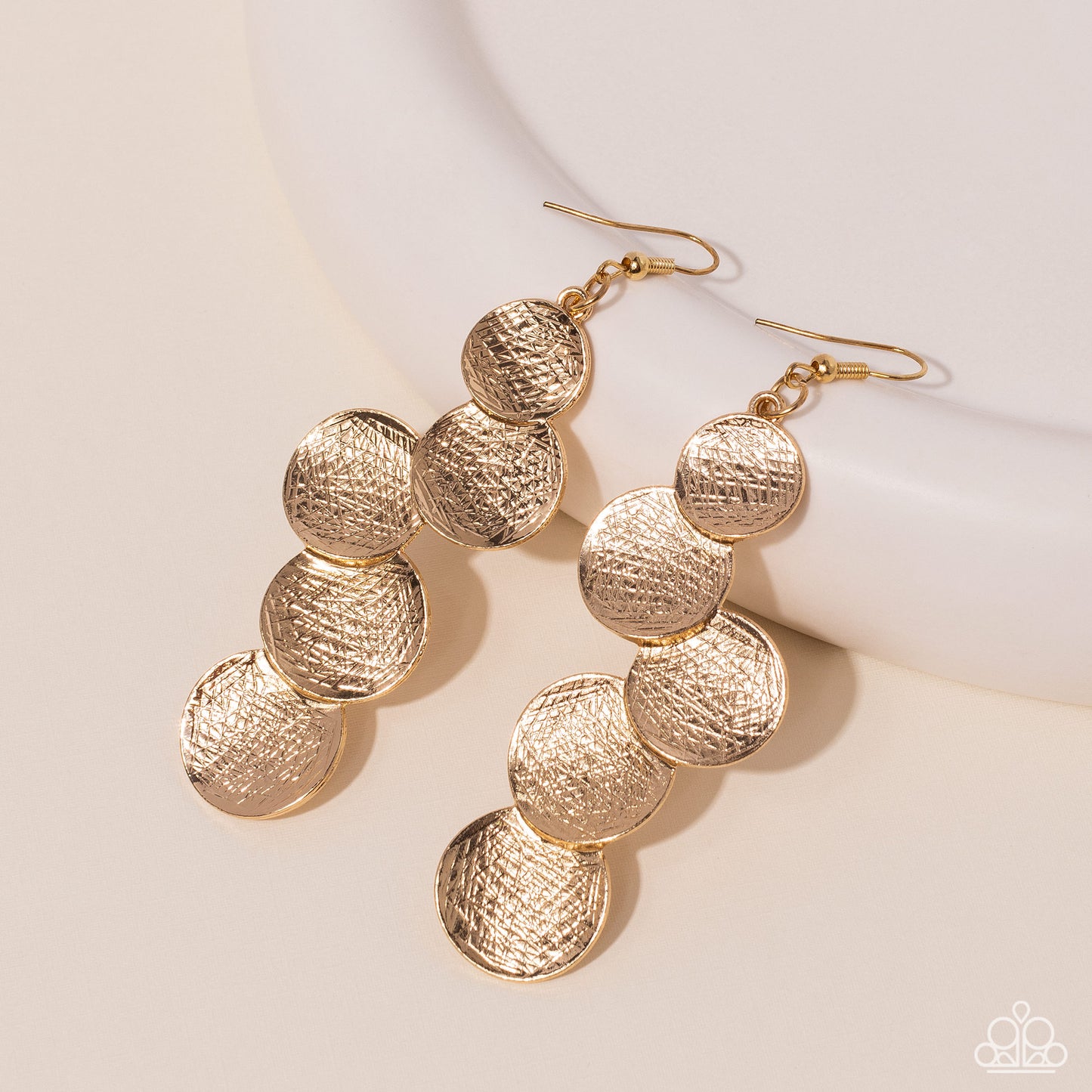 Token Gesture  Earrings - Gold