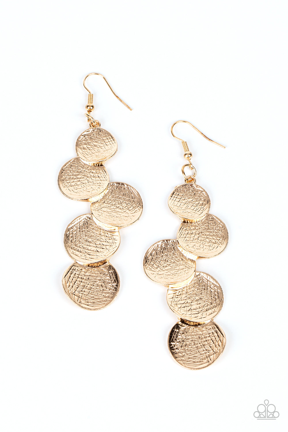 Token Gesture  Earrings - Gold