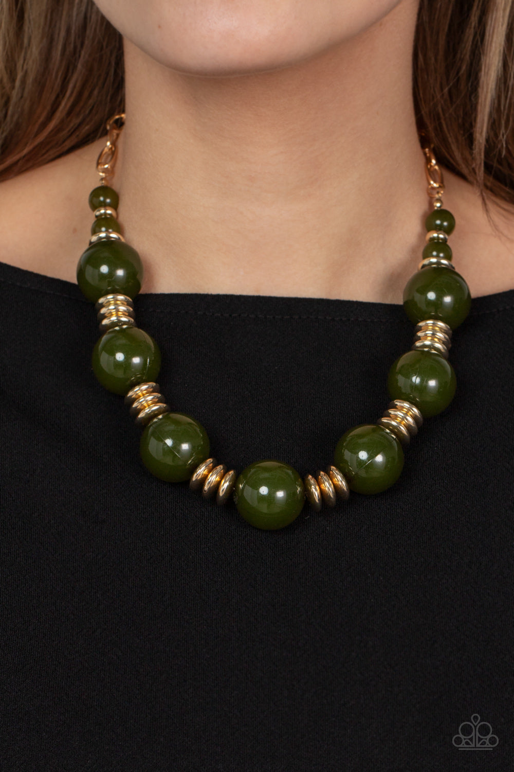 Race to the POP - Green - Paparazzi Accessories