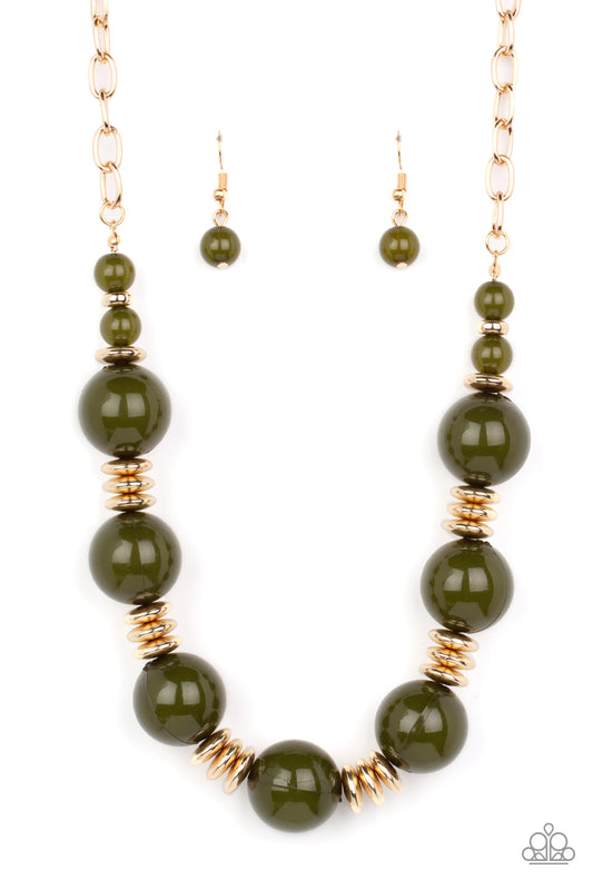 Race to the POP - Green - Paparazzi Accessories