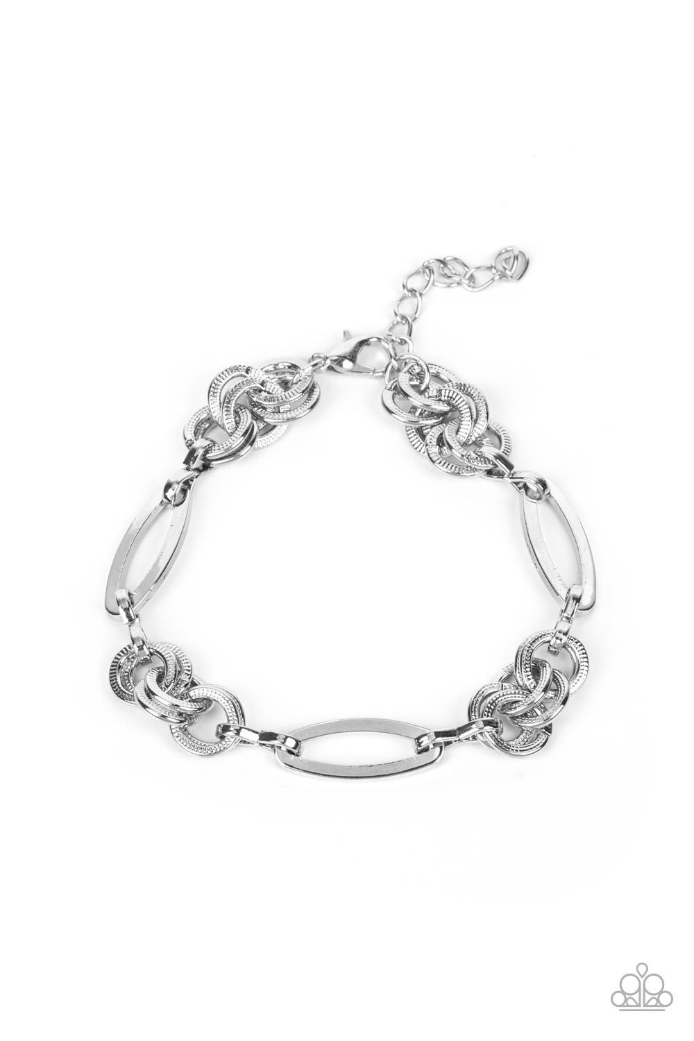 Chic Charmer - Silver Bracelet - Paparazzi Accessories