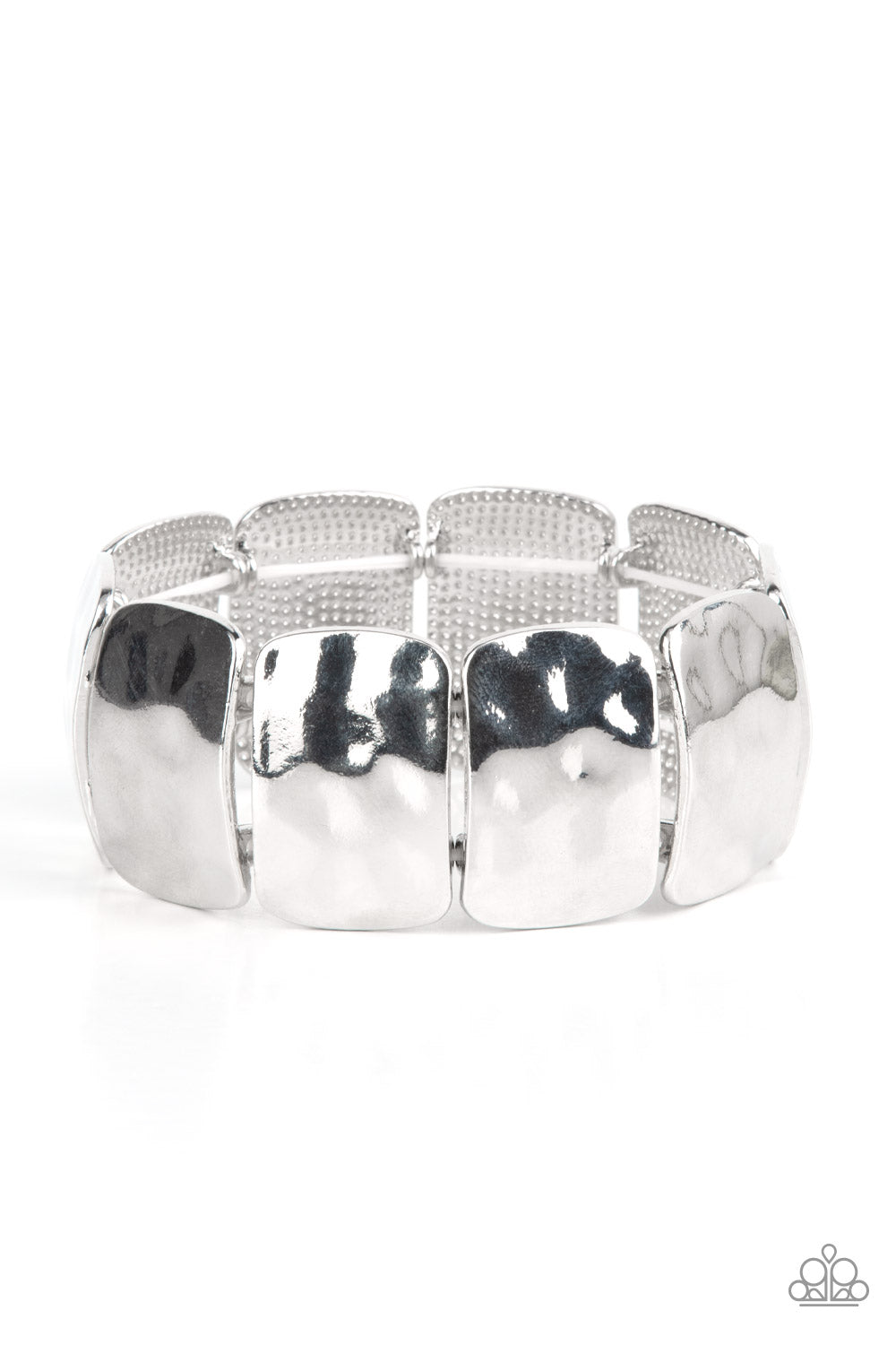 Molten Maverick - Silver - Paparazzi Accessories