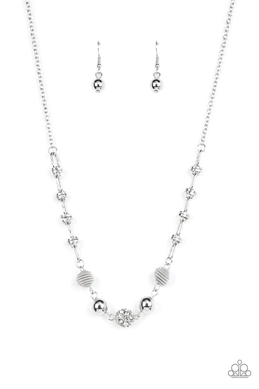 Taunting Twinkle - Silver Necklace
