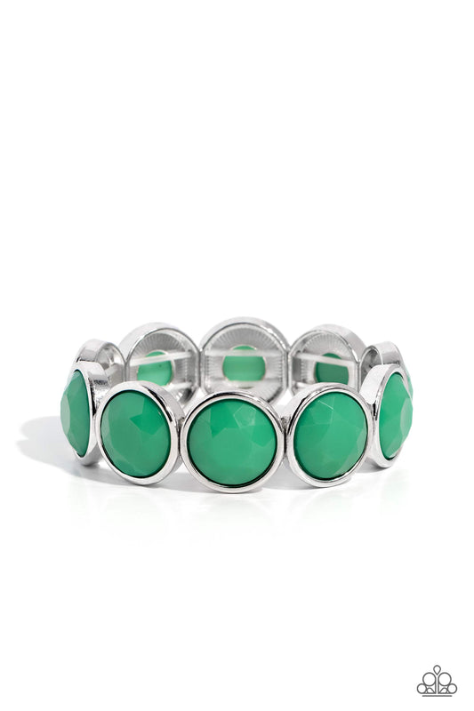 Long Live the Loud Bracelet - Silver w/Green
