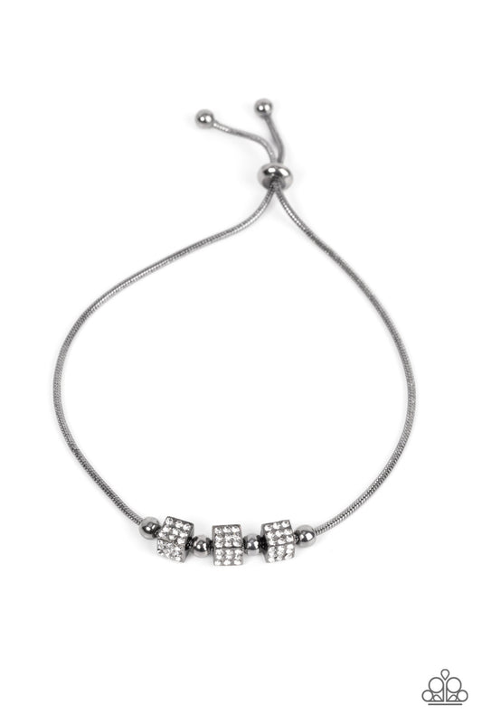 Roll Out the Radiance - Gunmetal (Black)  Bracelet