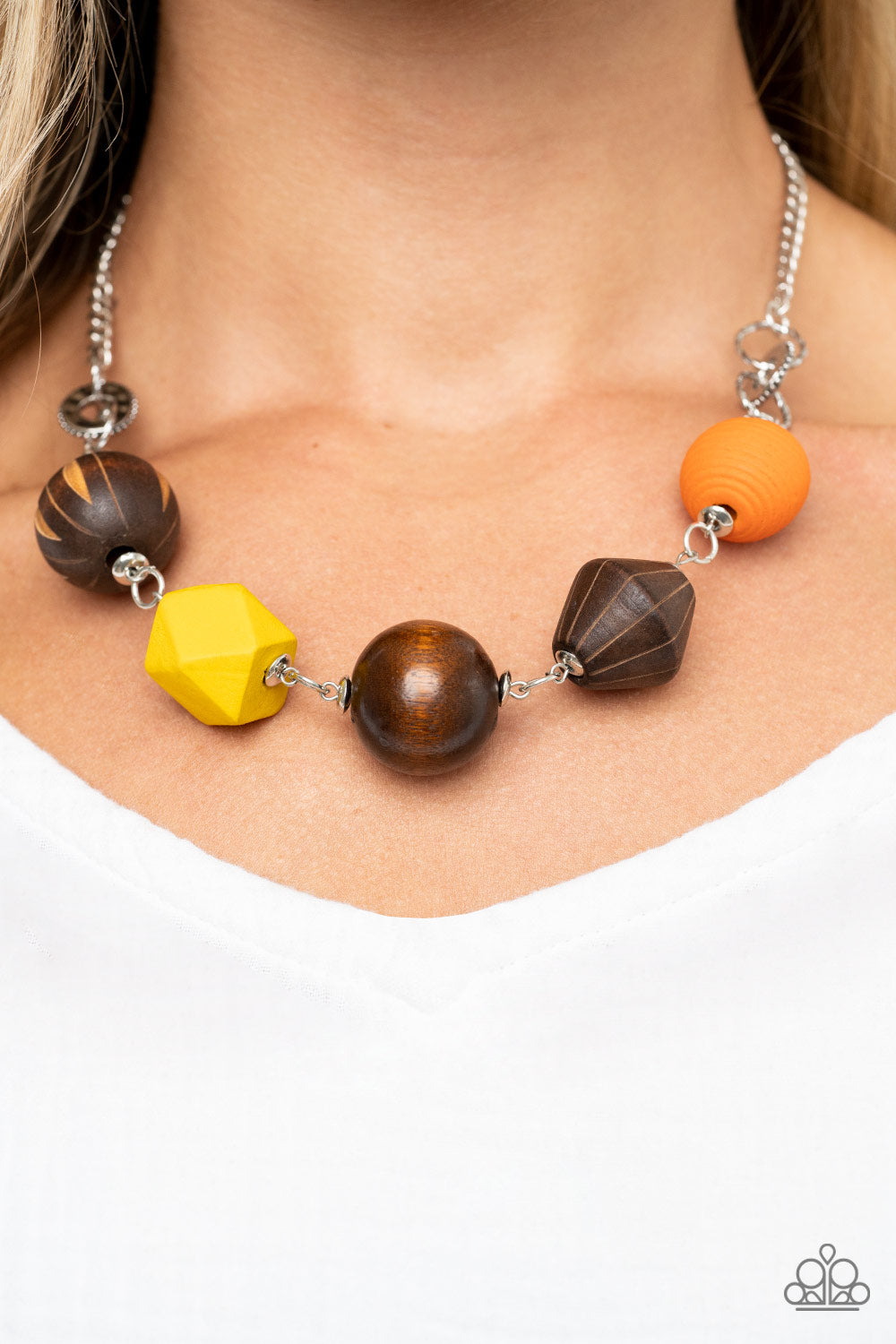 Eco Extravaganza - Silver w/Multi Wood