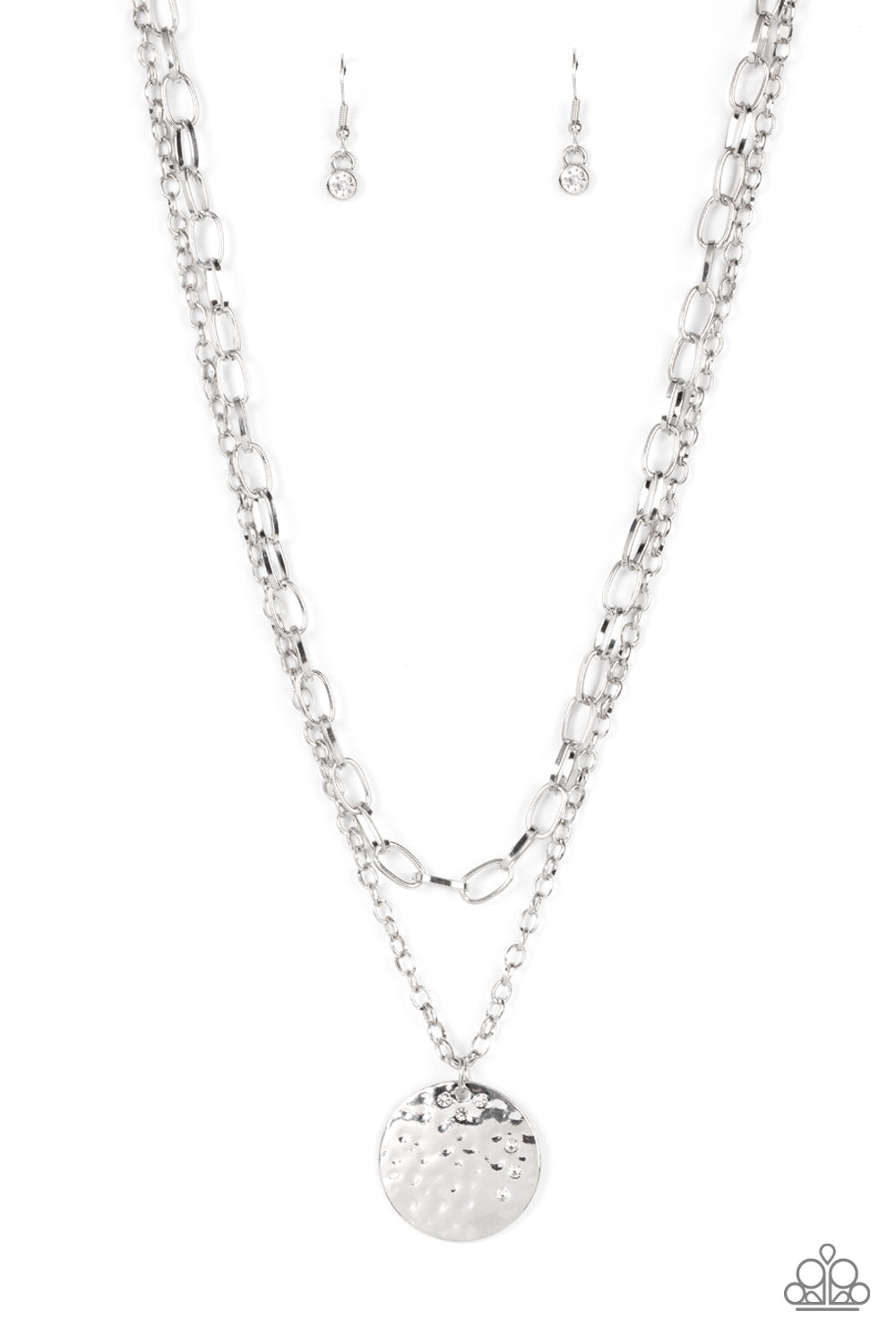 Highlight of My Life - White Necklace - Paparazzi Accessories