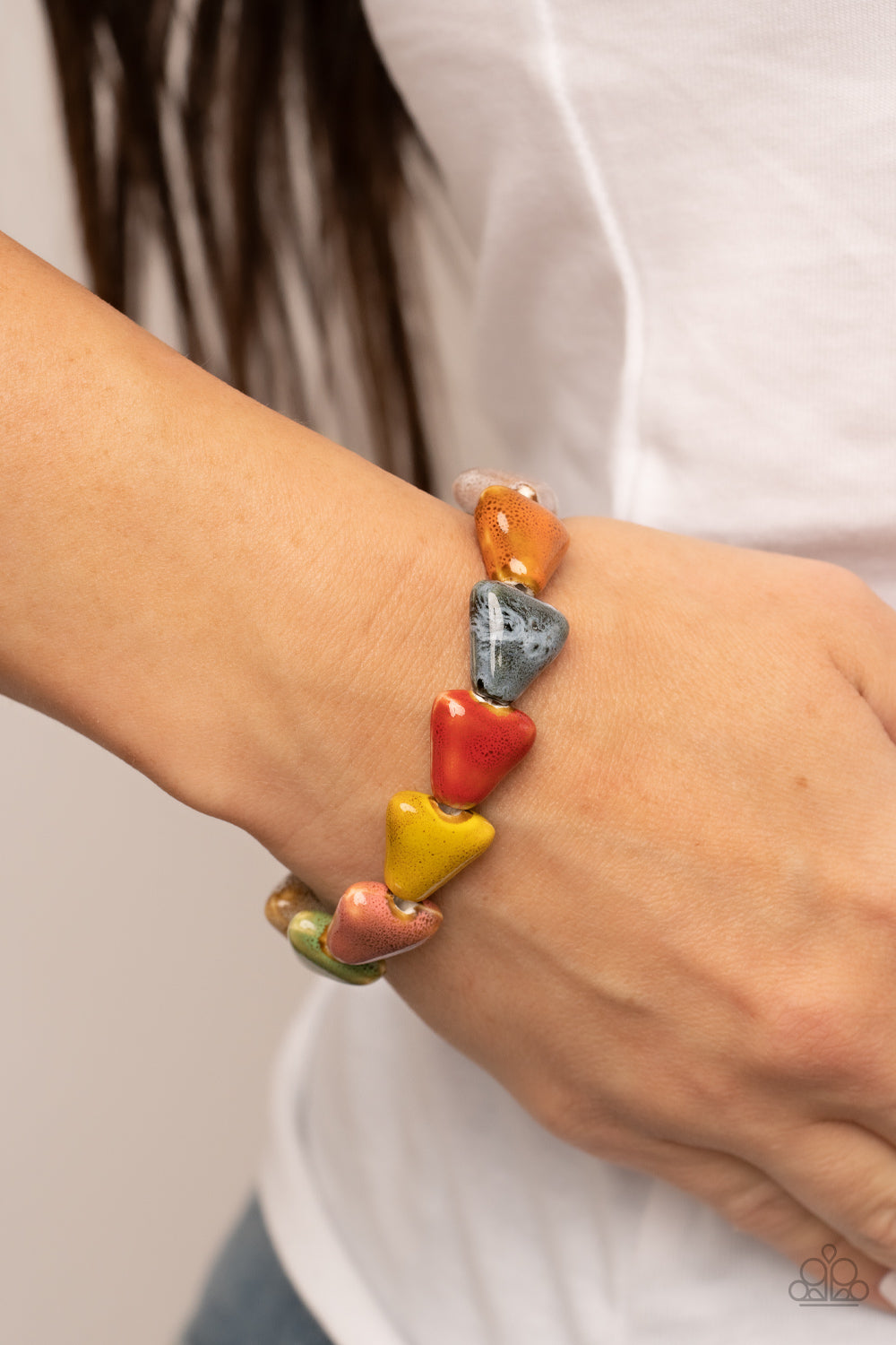 SHARK Out of Water - Multi Bracelet Paparazzi Accessories