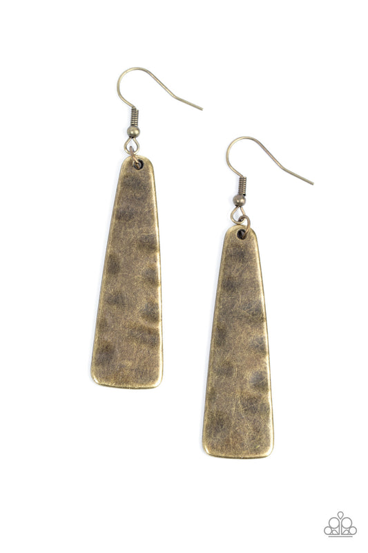 Detailed Definition - Brass Earrings