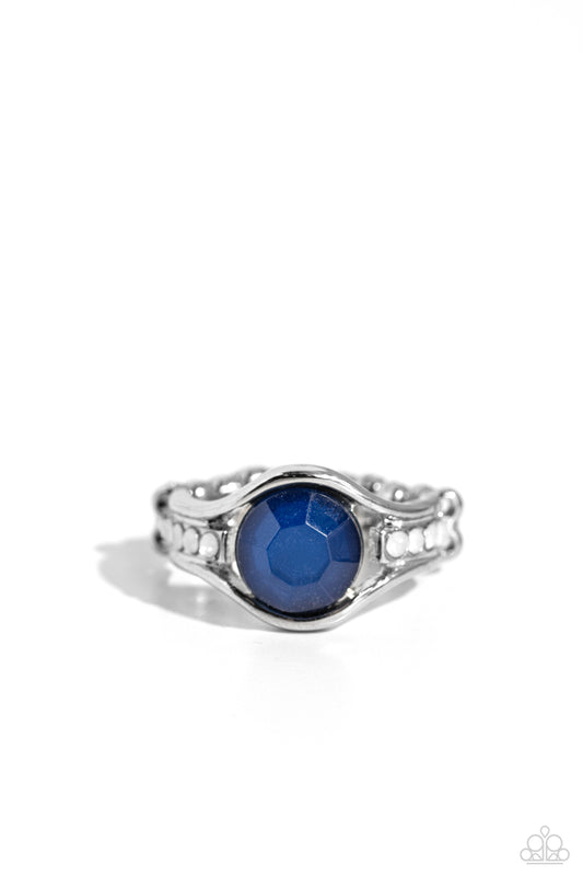 Meadow Mist Ring - Silver w/Blue