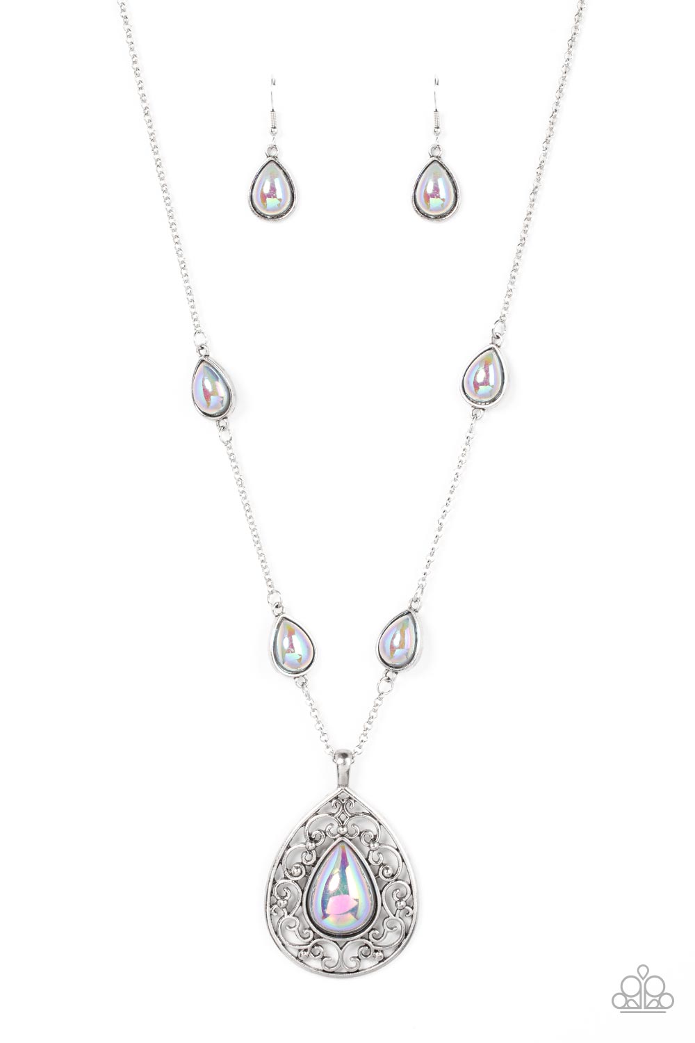 Magical Masquerade - Silver  Necklace