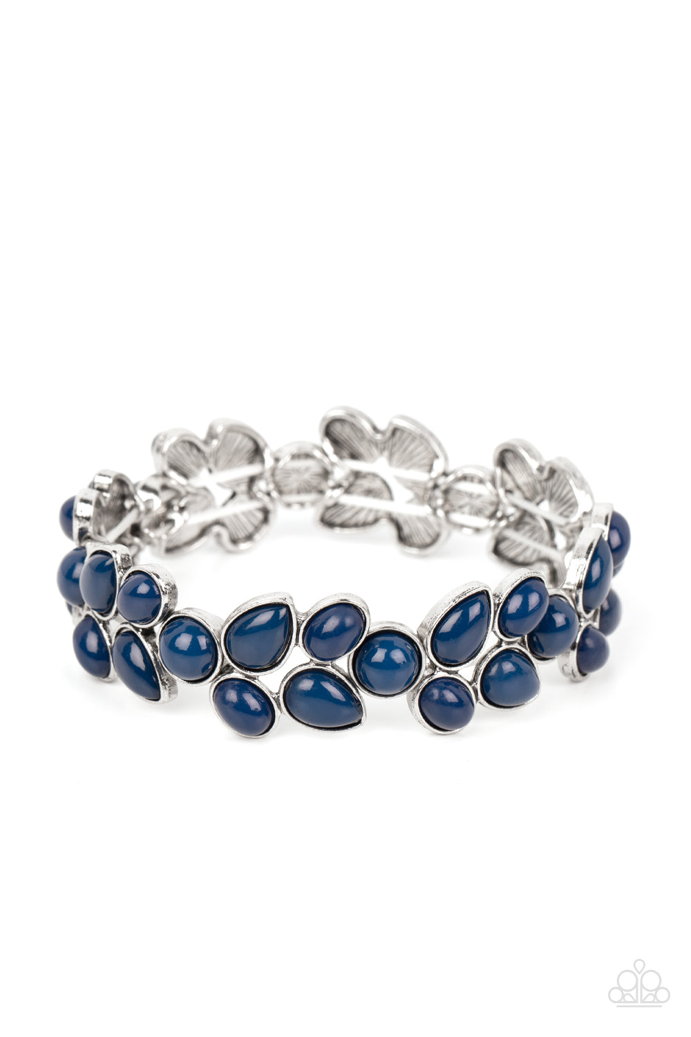 Marina Romance - Silver w/Blue Bracelet