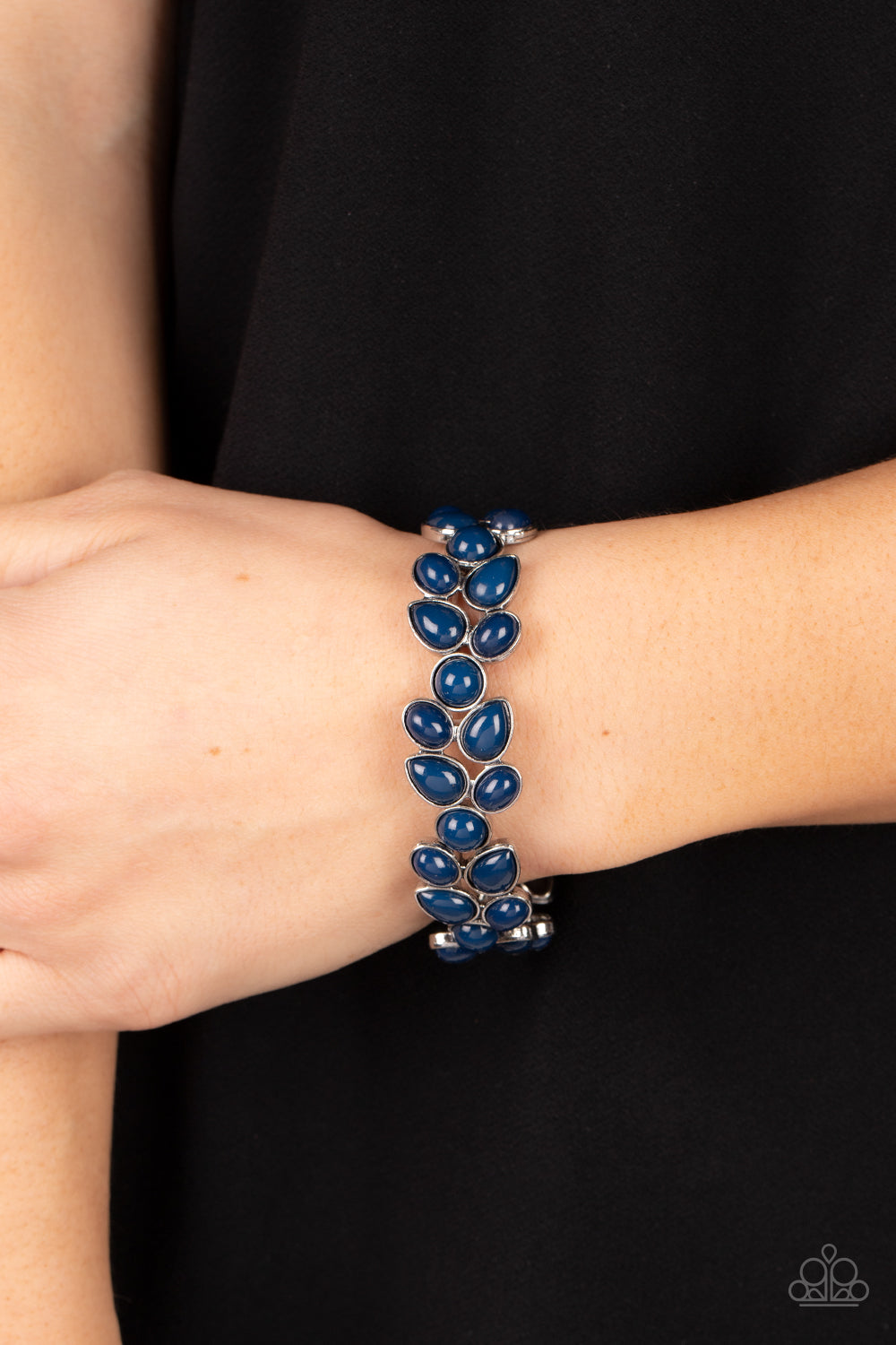 Marina Romance - Silver w/Blue Bracelet