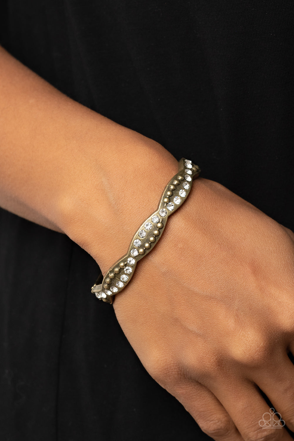 Empire Envy Bracelet - Brass - Paparazzi Accessories