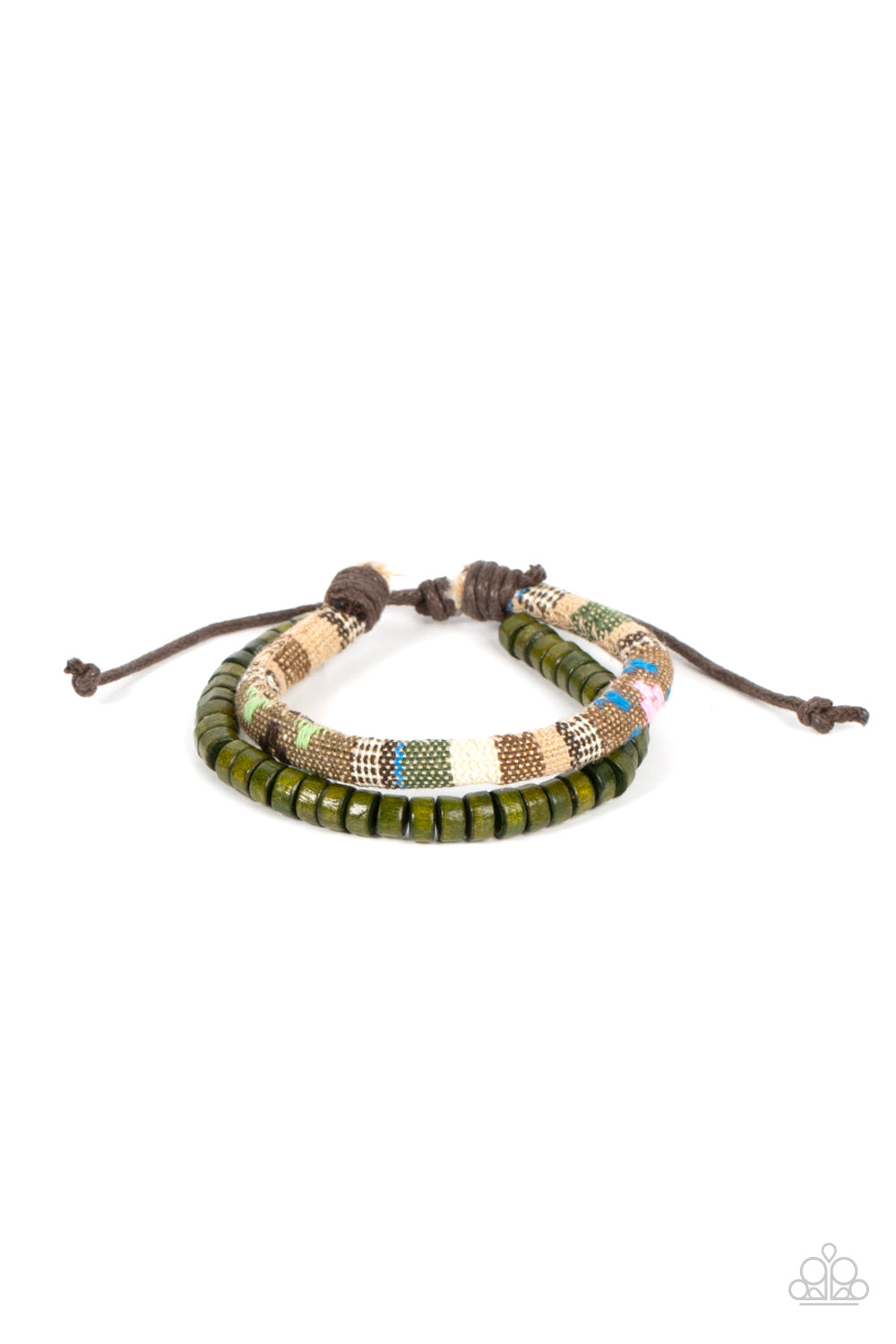 Pack your Poncho Urban - Green - Paparazzi Accessories