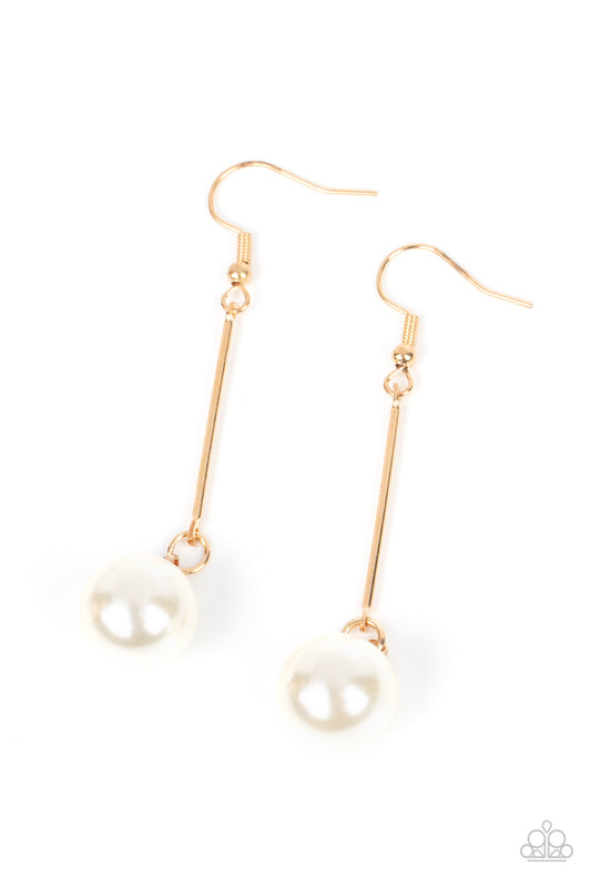 Pearl Redux - Gold and Pearl Earrings