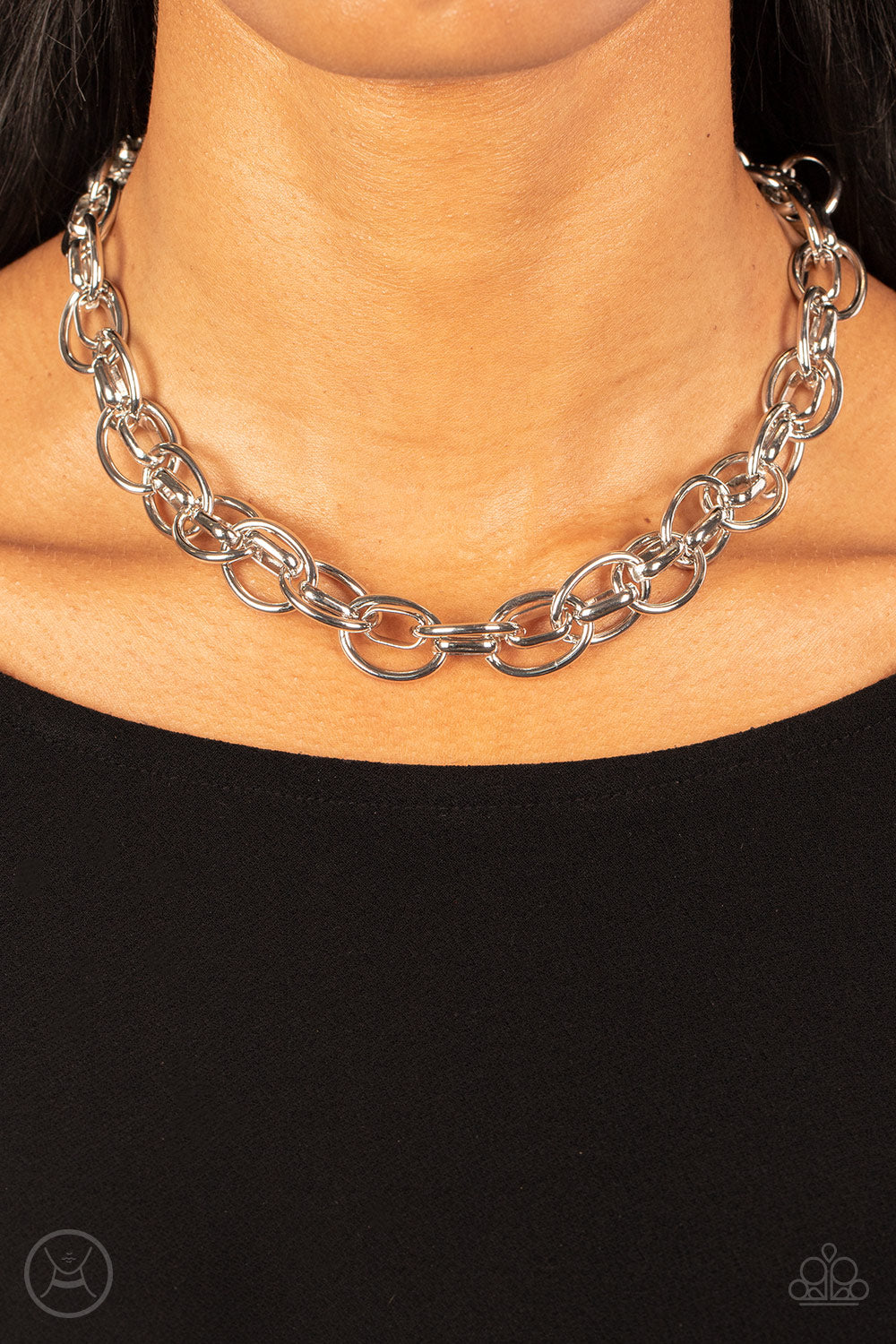 Tough Crowd - Silver Necklace