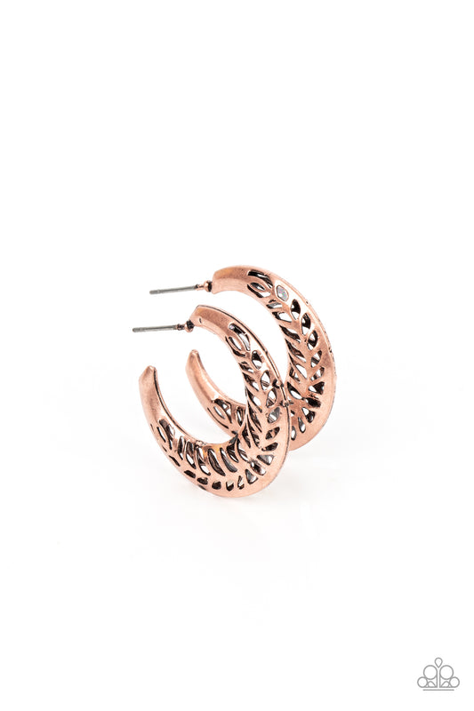 Wanderlust Wilderness - Copper Earrings