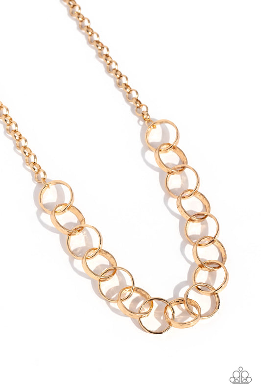 Metro Medley  Necklace- Gold