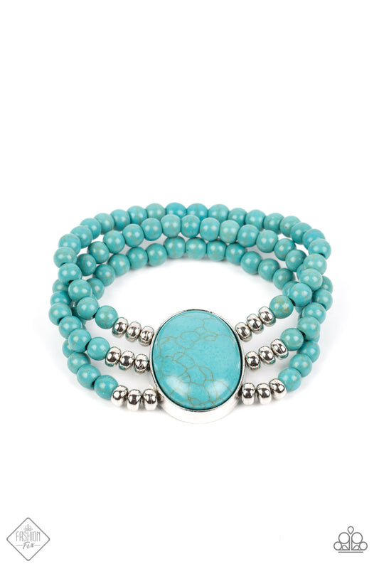 Stone Pools -Turquoise Stone Bracelet