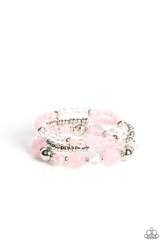 Shoreside Stroll - Pink Bracelet