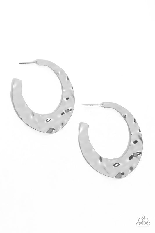 Make a Ripple Earrings - Silver