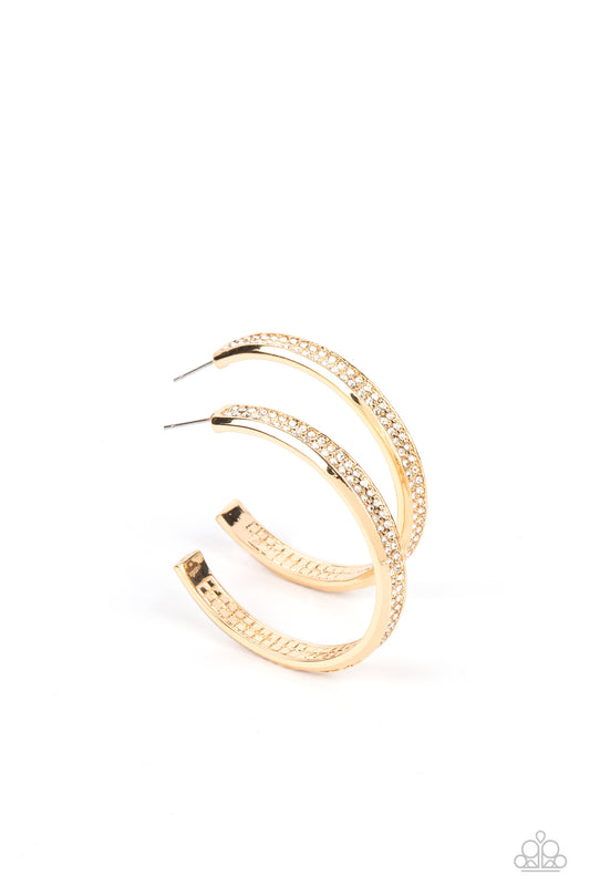 Flash Freeze Earrings - Gold