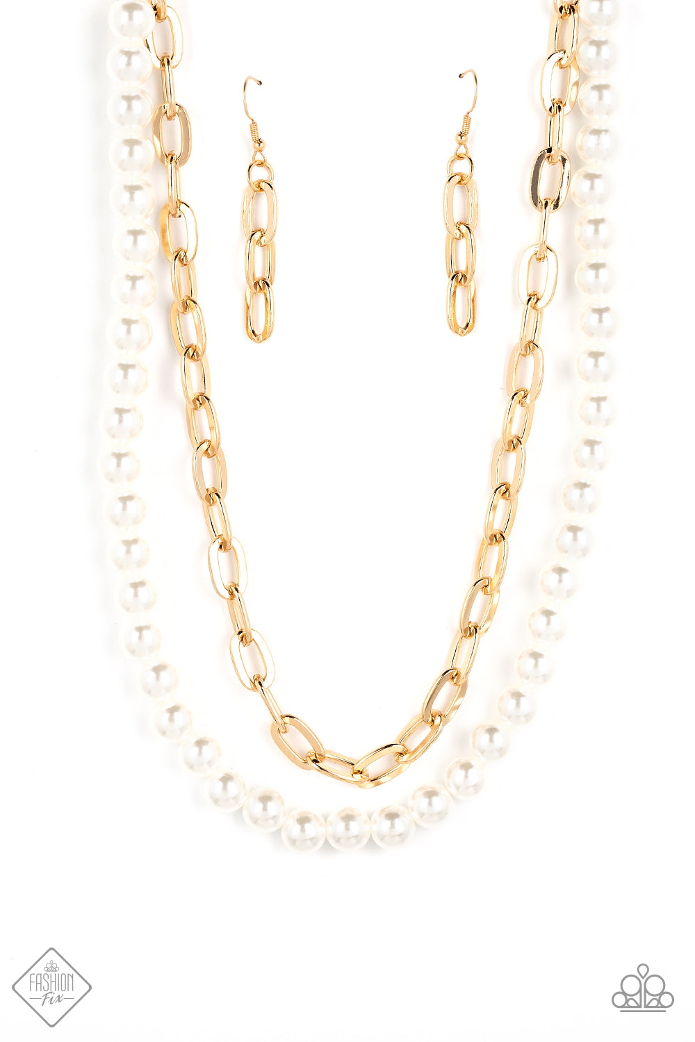 Suburban Yacht Club - Gold Necklace - Paparazzi Accessories