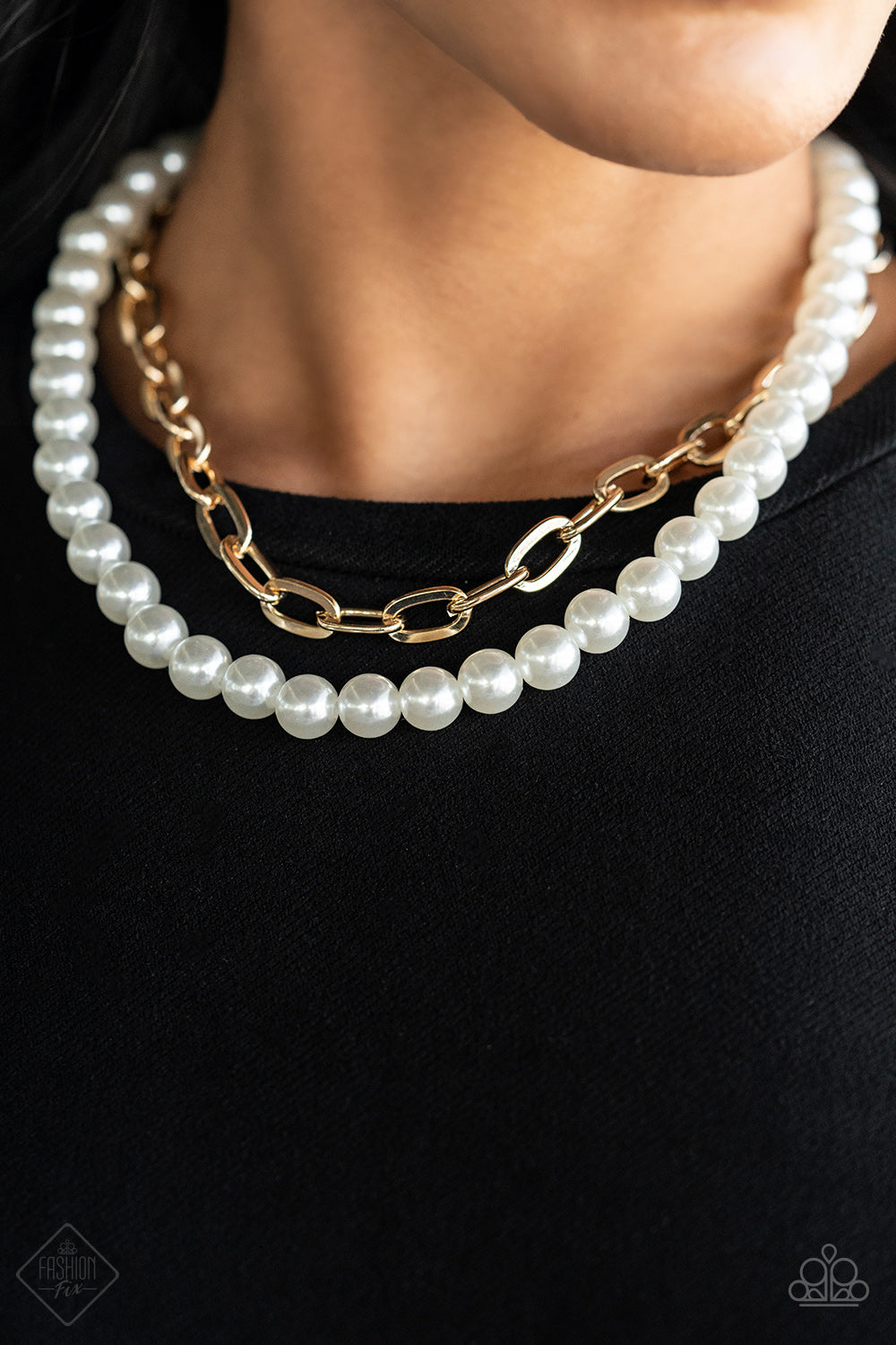 Suburban Yacht Club - Gold Necklace - Paparazzi Accessories
