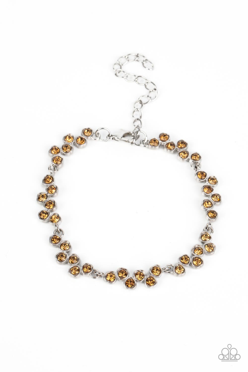 Flatter Yourself - Brown Bracelet - Paparazzi Accessories