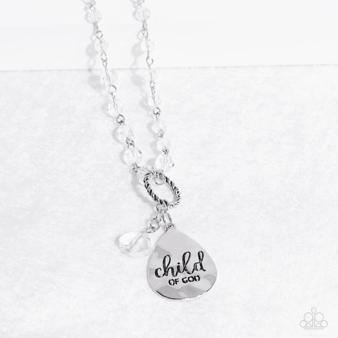 Divine Dance - White Necklace - Paparazzi Accessories