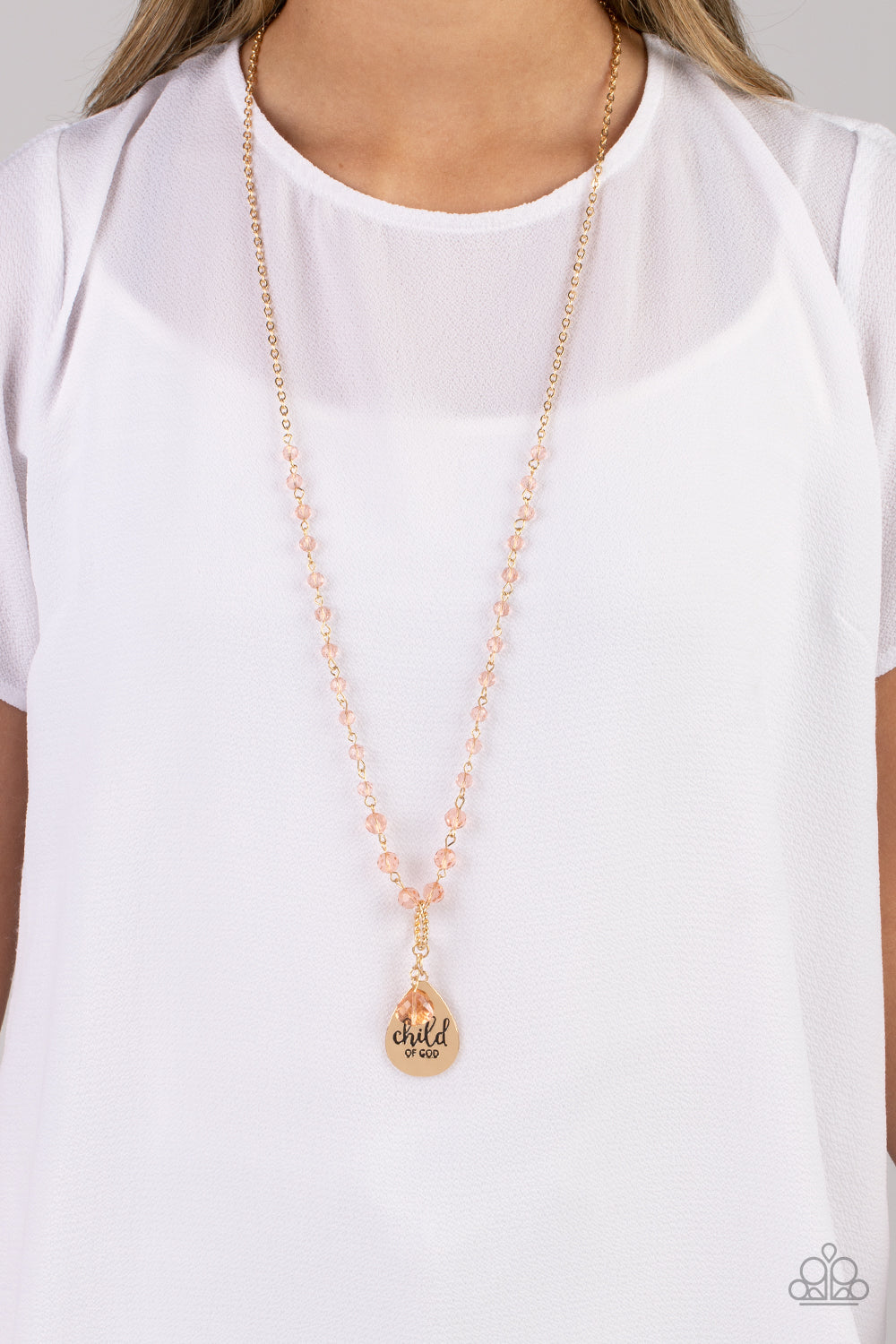 Divine Dance - Gold Necklace - Paparazzi Accessories